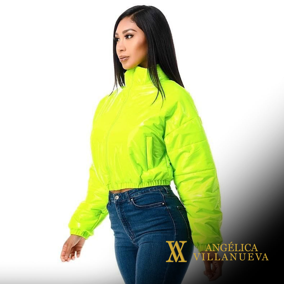 Alissa Verde Neón en Charol