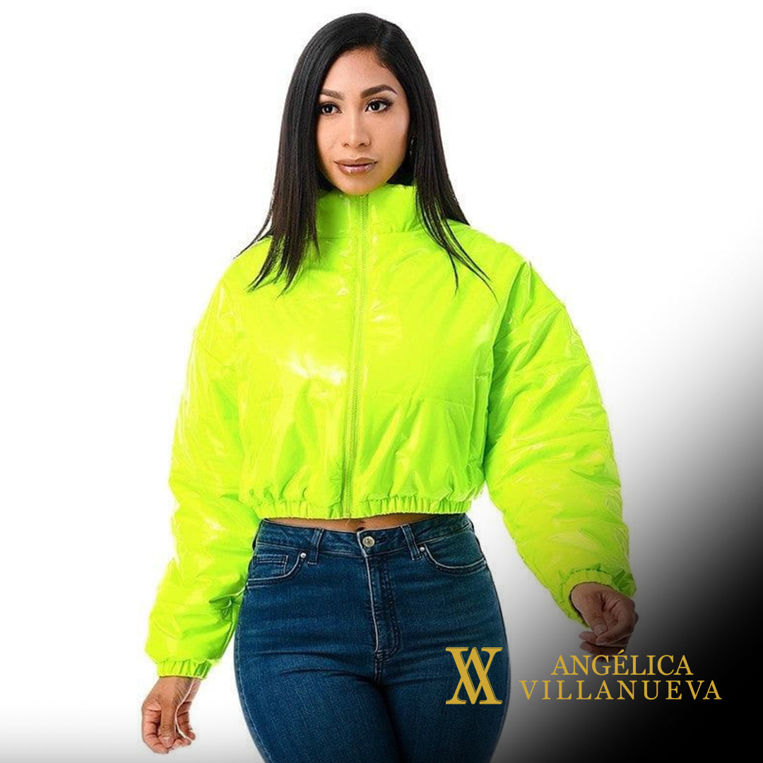 Alissa Verde Neón en Charol