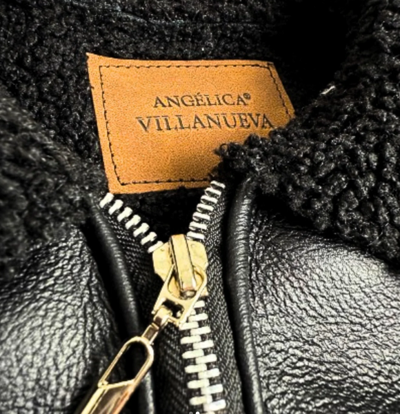 Lira Negro con Negro – Angelica Villanueva Boutique