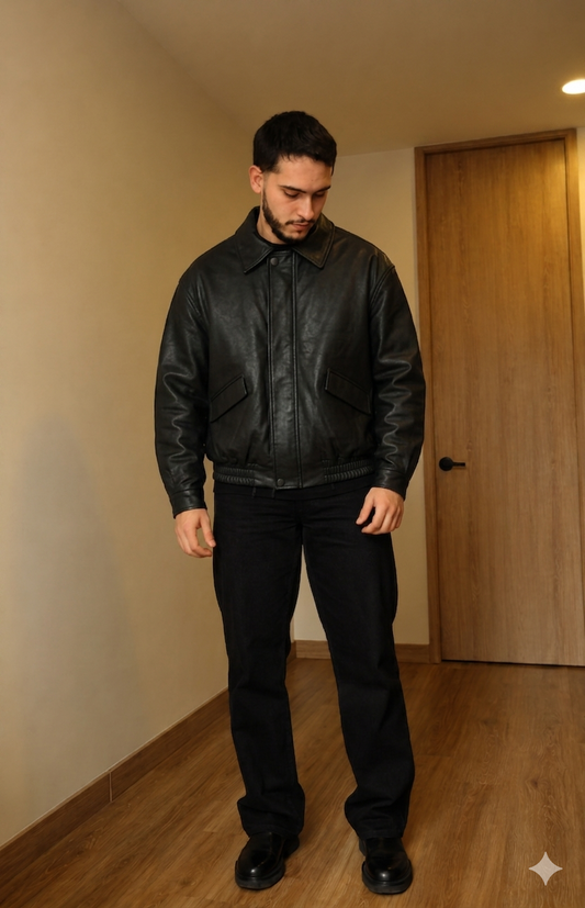 Afrodita Hombre ⬛🧥 Negro