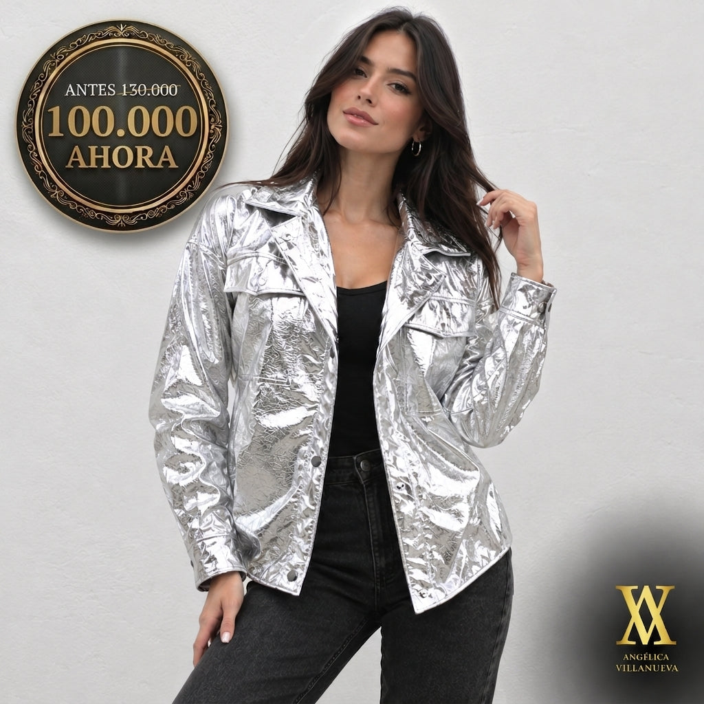 Valkiria Plateada Mujer✨