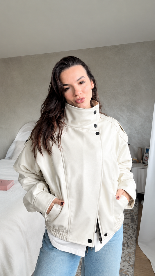 Chaqueta Durga Perla para Mujer 🤍💥