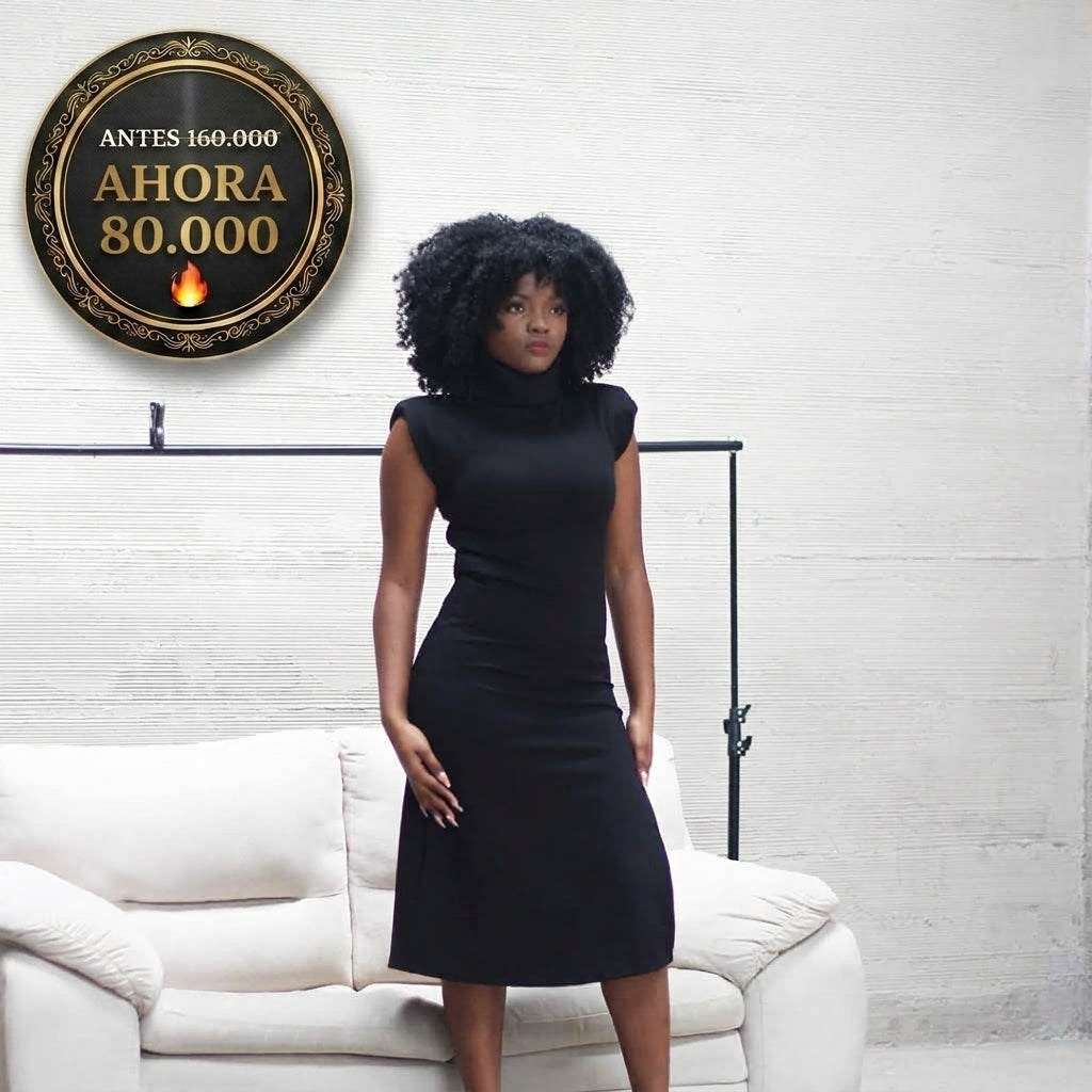 Vestido Camerún Negro