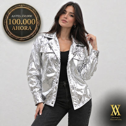 Valkiria Plateada Mujer✨